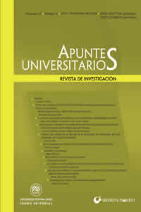 					Ver Vol. 6 Núm. 2 (2016): Revista de Investigación Apuntes Universitarios
				